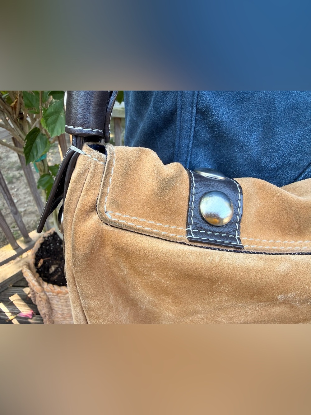 Leather Satchel - Picture 8 of 9